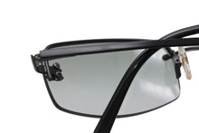 Load image into Gallery viewer, 極美品 CHANEL シャネル ハーフリム サングラス アイウェア 4093-B c.170/11 サイズ56□16 130 ココマーク ラインストーン ブラック 中古 4b012411