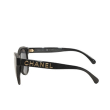 Load image into Gallery viewer, CHANEL シャネル サングラス アイウェア 5458-A c.622/T8 サイズ55□17 140 ココマーク ブラック 美品 中古 4b012416