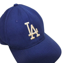 Load image into Gallery viewer, VINTAGE ヴィンテージ 90's STARTER スターター Los Angeles Dodgers スナップバックキャップ D-TK314 フリーサイズ ブルー 美品 中古 4b013803