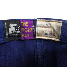 Load image into Gallery viewer, VINTAGE ヴィンテージ 90's STARTER スターター Los Angeles Dodgers スナップバックキャップ D-TK314 フリーサイズ ブルー 美品 中古 4b013803