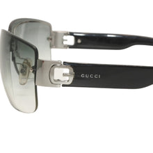 Load image into Gallery viewer, GUCCI グッチ ハーフリム サングラス アイウェア GG2803/F/S 6LBVJ サイズ66◻︎10 115 ブラック 良品 中古 4b012412