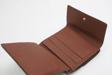 Load image into Gallery viewer, LOUIS VUITTON ルイヴィトン モノグラム ポルトフォイユエリーズ Wホック 二つ折り財布 M61654 ブラウン 美品 中古 4b013436
