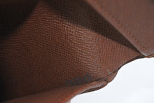 Load image into Gallery viewer, LOUIS VUITTON ルイヴィトン モノグラム ポルトフォイユエリーズ Wホック 二つ折り財布 M61654 ブラウン 美品 中古 4b013436
