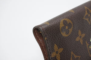 極美品 LOUIS VUITTON ルイヴィトン 手帳カバー アジェンダPM モノグラムパンダ 村上隆 R20011 ブラウン マルチカラー 中古 4b013437