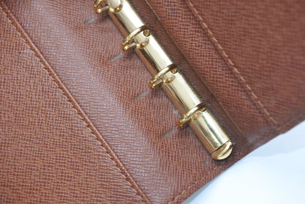極美品 LOUIS VUITTON ルイヴィトン 手帳カバー アジェンダPM モノグラムパンダ 村上隆 R20011 ブラウン マルチカラー 中古 4b013437