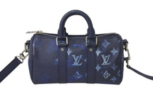 画像をギャラリービューアに読み込む, 極美品 LOUIS VUITTON ルイヴィトン ウォーターカラー モノグラム キーポルXS M57844 中古 4b001244
