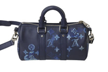 画像をギャラリービューアに読み込む, 極美品 LOUIS VUITTON ルイヴィトン ウォーターカラー モノグラム キーポルXS M57844 中古 4b001244