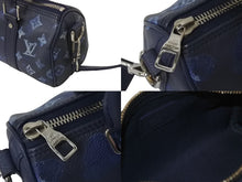 画像をギャラリービューアに読み込む, 極美品 LOUIS VUITTON ルイヴィトン ウォーターカラー モノグラム キーポルXS M57844 中古 4b001244