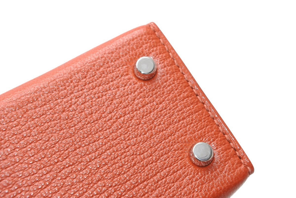 新品未使用 エルメス HERMES U刻印 ミニケリー2 キュイーブル ローズメキシコ シェーブル 外縫 2WAY ショルダーバッグ 中古 4b012546