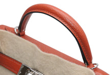 Load image into Gallery viewer, 新品未使用 エルメス HERMES U刻印 ミニケリー2 キュイーブル ローズメキシコ シェーブル 外縫 2WAY ショルダーバッグ 中古 4b012546