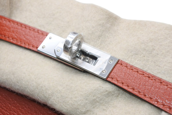 新品未使用 エルメス HERMES U刻印 ミニケリー2 キュイーブル ローズメキシコ シェーブル 外縫 2WAY ショルダーバッグ 中古 4b012546