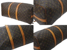 画像をギャラリービューアに読み込む, LOUIS VUITTON ルイヴィトン キーポルバンドリエール50 モノグラムキャンバス M41416 ボストンバッグ 美品 中古 4b001252