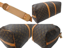 画像をギャラリービューアに読み込む, LOUIS VUITTON ルイヴィトン キーポルバンドリエール50 モノグラムキャンバス M41416 ボストンバッグ 美品 中古 4b001255