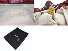 Load image into Gallery viewer, 極美品 CHANEL シャネル チェーンワンショルダーバッグ 12番台 ココマーク ラムスキン ボルドー パッチワーク ゴールド金具 中古 4b012573