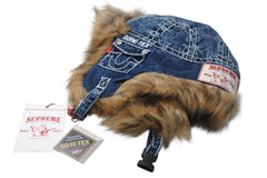 新品未使用 Supreme シュプリーム x TRUE RELIGION トゥルーレリジョン GORE-TEX ゴアテックス トラッパー デニム 22FW 中古 4b012577