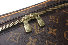 Load image into Gallery viewer, 極美品 LOUIS VUITTON ルイヴィトンニースBB バニティバッグ ハンドバッグ M42265 モノグラム PVC レザー ブラウン 中古 4b012861