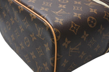 Load image into Gallery viewer, 極美品 LOUIS VUITTON ルイヴィトンニースBB バニティバッグ ハンドバッグ M42265 モノグラム PVC レザー ブラウン 中古 4b012861