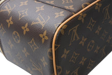 Load image into Gallery viewer, 極美品 LOUIS VUITTON ルイヴィトンニースBB バニティバッグ ハンドバッグ M42265 モノグラム PVC レザー ブラウン 中古 4b012861