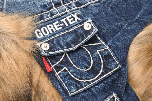 新品未使用 Supreme シュプリーム x TRUE RELIGION トゥルーレリジョン GORE-TEX ゴアテックス トラッパー デニム 22FW 中古 4b012577