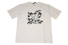 Load image into Gallery viewer, 極美品 LOUIS VUITTON ルイヴィトン LVバード シグネチャ―プリンテッド 半袖Tシャツ RM232 NPG HPY83W ホワイト ブラック サイズ4L 中古 4b012690