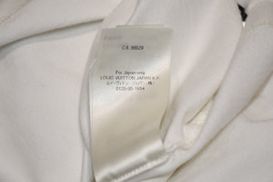 極美品 LOUIS VUITTON ルイヴィトン LVバード シグネチャ―プリンテッド 半袖Tシャツ RM232 NPG HPY83W ホワイト ブラック サイズ4L 中古 4b012690