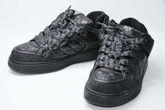 新品未使用 Dior ディオール × ERL イーアールエル 23AW B9S スケーター スニーカー 3SN288ZTT サイズ44 カナージュ カーフスキン 中古 4b012705