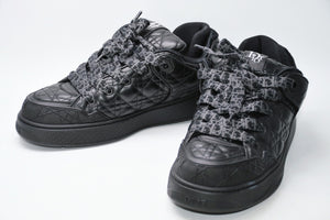 新品未使用 Dior ディオール × ERL イーアールエル 23AW B9S スケーター スニーカー 3SN288ZTT サイズ44 カナージュ カーフスキン 中古 4b012705