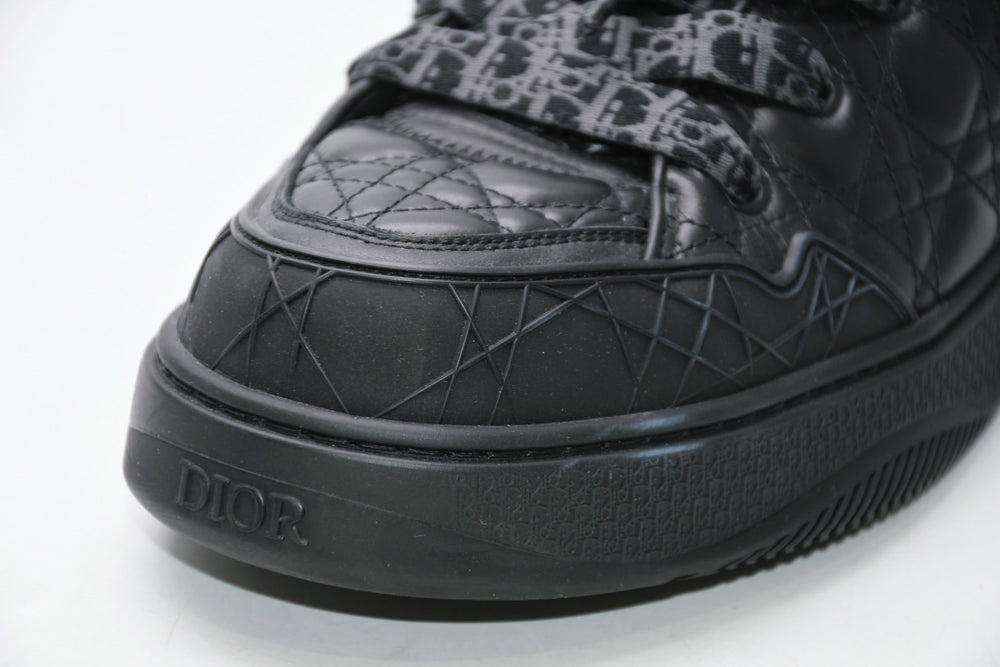 新品未使用 Dior ディオール × ERL イーアールエル 23AW B9S スケーター スニーカー 3SN288ZTT サイズ44 カナージュ カーフスキン 中古 4b012705