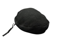 画像をギャラリービューアに読み込む, 新品同様 GUCCI グッチ GG クロシェ ベレー ハット ブラック コットン 656574 帽子 ロゴ 小物 サイズL 中古 4b001278