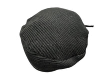画像をギャラリービューアに読み込む, 新品同様 GUCCI グッチ GG クロシェ ベレー ハット ブラック コットン 656574 帽子 ロゴ 小物 サイズL 中古 4b001278