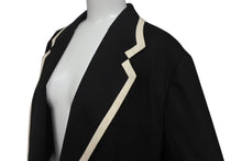 画像をギャラリービューアに読み込む, 極美品 HERMES エルメス カシミヤ テーラードジャケット サイズ38 ダークブラウン アイボリー マルジェラ期 中古 4b001279