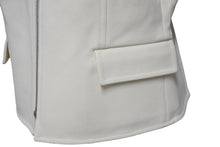 画像をギャラリービューアに読み込む, 新品同様 HERMES エルメス マイクロジップジャケット 4E0200DR サイズ36 アイボリー ポリウレタン ビスコース 中古 4b001280