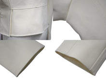 画像をギャラリービューアに読み込む, 新品同様 HERMES エルメス マイクロジップジャケット 4E0200DR サイズ36 アイボリー ポリウレタン ビスコース 中古 4b001280