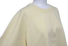 画像をギャラリービューアに読み込む, 極美品 BOTTEGAVENETA ボッテガヴェネタ 長袖Tシャツ 783386 サイズXXS オーバーサイズ イエロー コットン 中古 4b001282