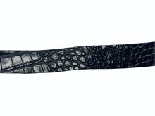 画像をギャラリービューアに読み込む, 極美品 LOEWE ロエベ ベルテッド ミニスカート S359Y08X91 サイズ34 ベルト エンボス加工 ベルト付属 ブラック 中古 4b001284