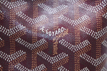 Load image into Gallery viewer, 新品未使用 GOYARD ゴヤール プチ フロ ミニバッグ 2WAYバッグ PEFLOTMINTY33CL33P バーガンディ PVC レザー シルバー金具 中古 4b012868