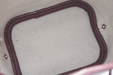 Load image into Gallery viewer, 新品未使用 GOYARD ゴヤール プチ フロ ミニバッグ 2WAYバッグ PEFLOTMINTY33CL33P バーガンディ PVC レザー シルバー金具 中古 4b012868