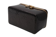 Load image into Gallery viewer, 新品同様 LOUIS VUITTON ルイヴィトン ジュエルケース モノグラム ヴェルニ アマラント M91272 ブラウン ジュエリーボックス 中古 4b012850