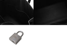 Load image into Gallery viewer, 新品同様 HERMES エルメス バーキン30 セリエ 外縫い ハンドバッグ B刻印 ヴォーエプソン ブラック シルバー金具 中古 4b012855