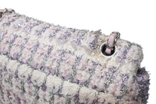 Load image into Gallery viewer, CHANEL シャネル マトラッセ25 Sフラップ Wチェーンショルダーバッグ 25番台 ツイード ココマーク マルチカラー 美品 中古 4b012859
