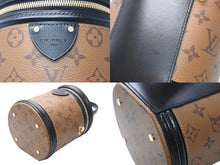 Load image into Gallery viewer, 新品同様 LOUIS VUITTON ルイヴィトン カンヌ ショルダーバッグ M43986 モノグラムリバース ブラウン ブラック 中古 4b012860