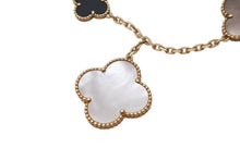 画像をギャラリービューアに読み込む, 極美品 Van Cleef&amp;Arpels ヴァンクリーフ&amp;アーペル マジック アルハンブラ ブレスレット 5モチーフ 廃盤 VCARD78700 18k 17.1g ゴールド 中古 4b001288