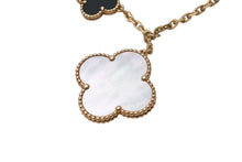 画像をギャラリービューアに読み込む, 極美品 Van Cleef&amp;Arpels ヴァンクリーフ&amp;アーペル マジック アルハンブラ ブレスレット 5モチーフ 廃盤 VCARD78700 18k 17.1g ゴールド 中古 4b001288