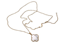 画像をギャラリービューアに読み込む, 極美品 Van Cleef&amp;Arpels ヴァンクリーフ&amp;アーペル マジック アルハンブラ ロングネックレス 1モチーフ VCARO49L00 18k ゴールド 中古 4b001289