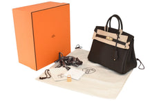 Load image into Gallery viewer, 新品未使用 HERMES エルメス Birkin25 バーキン25 ハンドバッグ べブラン トゴ K刻印 内縫い ゴールド金具 2025年 中古 4b012856