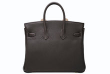 Load image into Gallery viewer, 新品未使用 HERMES エルメス Birkin25 バーキン25 ハンドバッグ べブラン トゴ K刻印 内縫い ゴールド金具 2025年 中古 4b012856