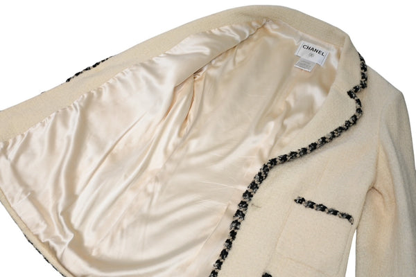 新品未使用 CHANEL シャネル メッシュ ポリアミド パーカー ブラック P60972V46493 サイズ42 中古 4b013372