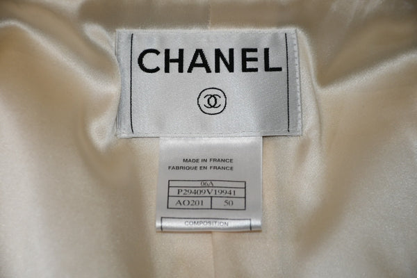 新品未使用 CHANEL シャネル メッシュ ポリアミド パーカー ブラック P60972V46493 サイズ42 中古 4b013372