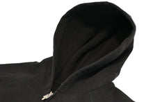 Load image into Gallery viewer, 新品未使用 CHROME HEARTS クロムハーツ ジップアップフーディー パーカー クロスパッチ プリント サイズXXL グレー 中古 4b012991