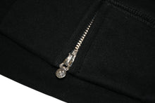 Load image into Gallery viewer, 新品未使用 CHROME HEARTS クロムハーツ ジップアップフーディー パーカー クロスパッチ プリント サイズXXL グレー 中古 4b012991
